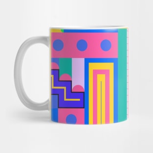 Memphis Style Pattern Mug